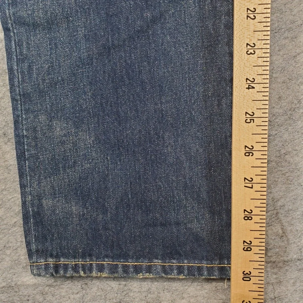 Polo Ralph Lauren Hampton Relaxed Straight Jeans Mens 33x30 Dark Wash Denim